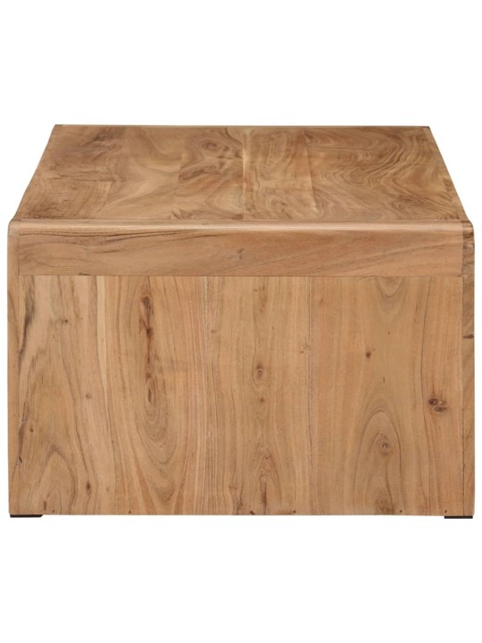 Sohvapöytä 110x55x35 cm täysi akasiapuu