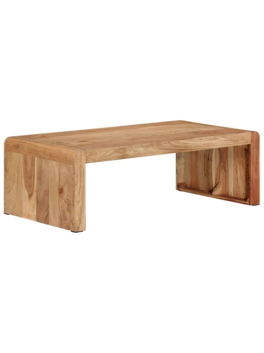 Sohvapöytä 110x55x35 cm täysi akasiapuu