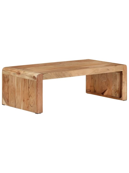 Sohvapöytä 110x55x35 cm täysi akasiapuu