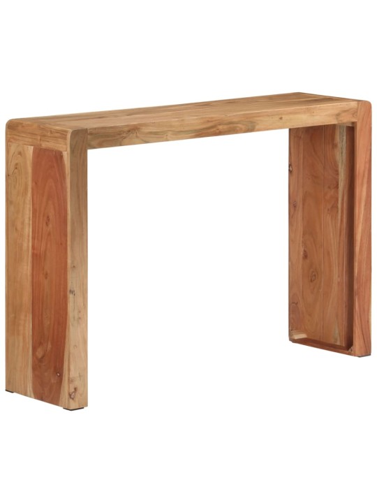 Konsolipöytä 110x30x76 cm täysi akaasiapuu