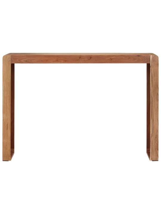 Konsolipöytä 110x30x76 cm täysi akaasiapuu