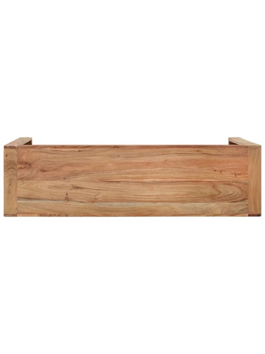 Konsolipöytä 110x30x76 cm täysi akaasiapuu
