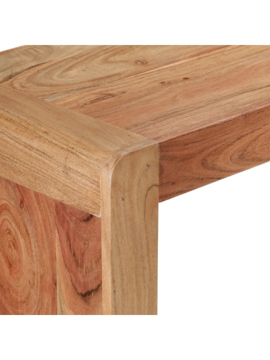 Konsolipöytä 110x30x76 cm täysi akaasiapuu