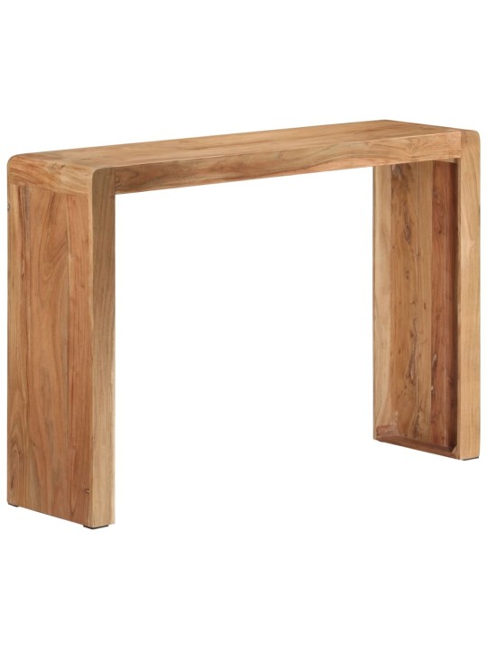 Konsolipöytä 110x30x76 cm täysi akaasiapuu