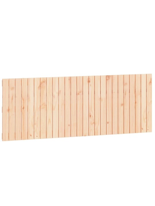 Sängynpääty seinälle 159,5x3x60 cm täysi mänty