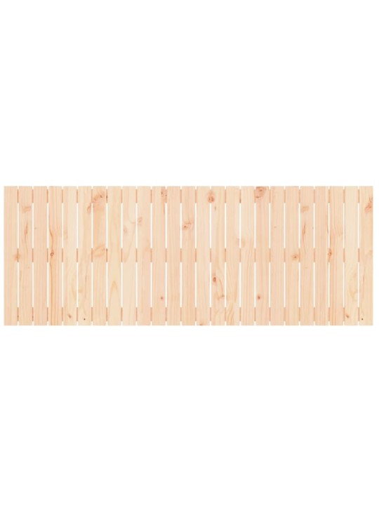 Sängynpääty seinälle 159,5x3x60 cm täysi mänty