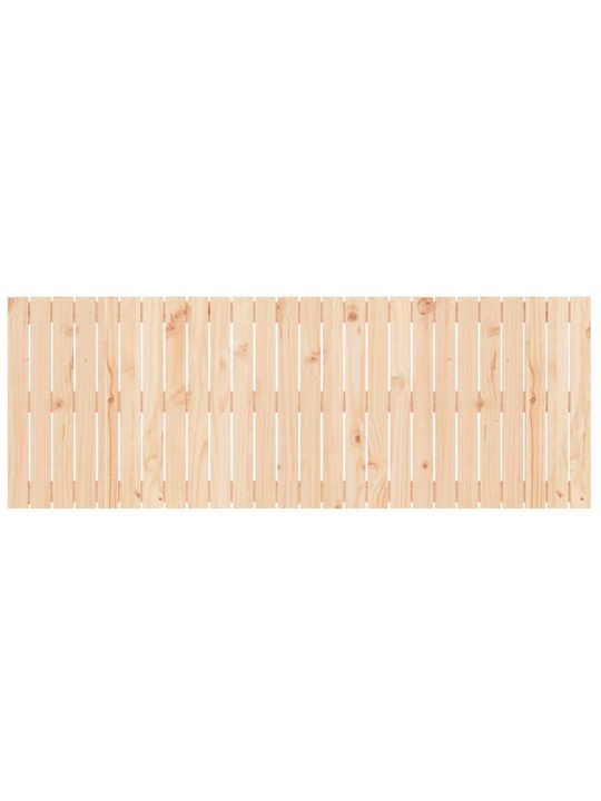 Sängynpääty seinälle 166x3x60 cm täysi mänty
