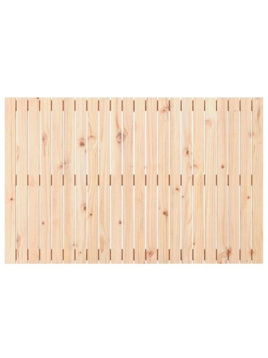 Sängynpääty seinälle 140x3x90 cm täysi mänty