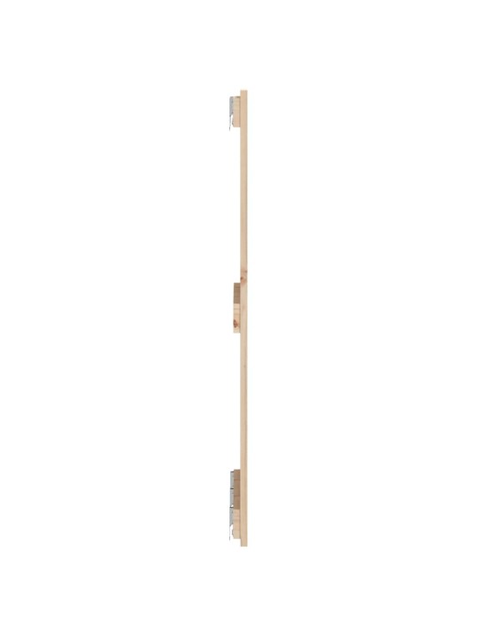 Sängynpääty seinälle 140x3x90 cm täysi mänty