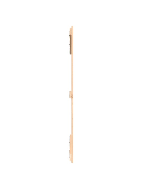 Sängynpääty seinälle 140x3x110 cm täysi mänty