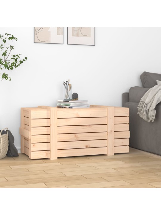 Säilytyslaatikko 91x40,5x42 cm täysi mänty