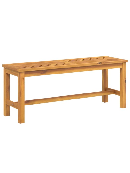 Puutarhapenkki 110 cm täysi akasiapuu