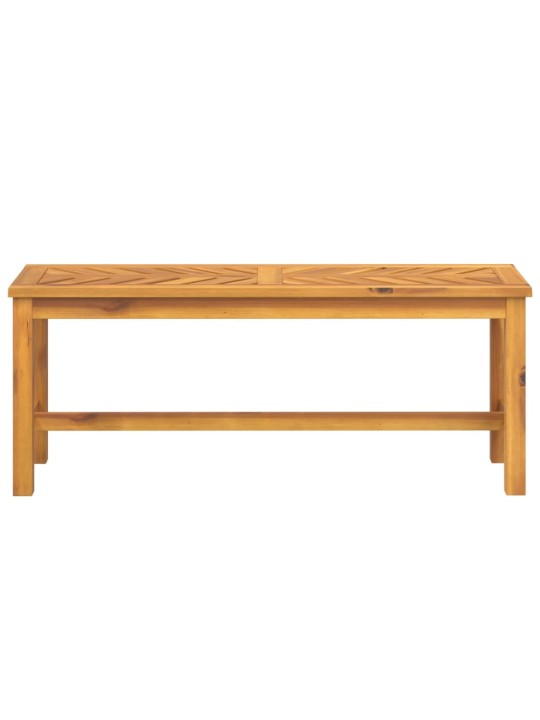 Puutarhapenkki 110 cm täysi akasiapuu