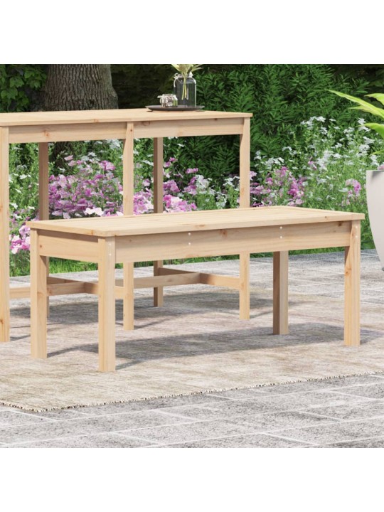 Puutarhapenkki 109x44x45 cm täysi mänty