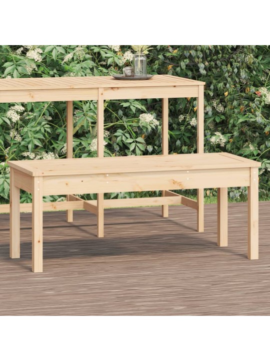 Puutarhapenkki 109x44x45 cm täysi mänty