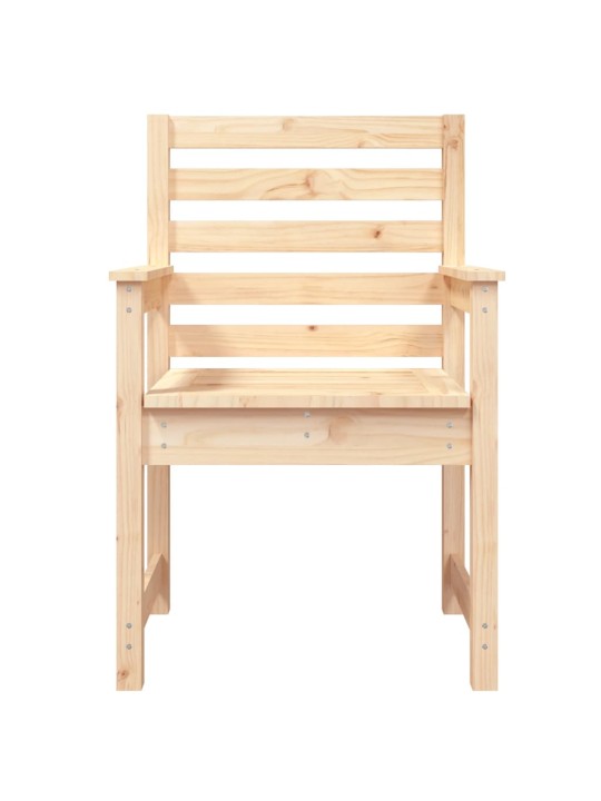 Puutarhatuolit 2 kp 60x48x91 cm täysi mänty