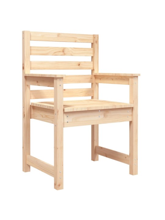 Puutarhatuolit 2 kp 60x48x91 cm täysi mänty