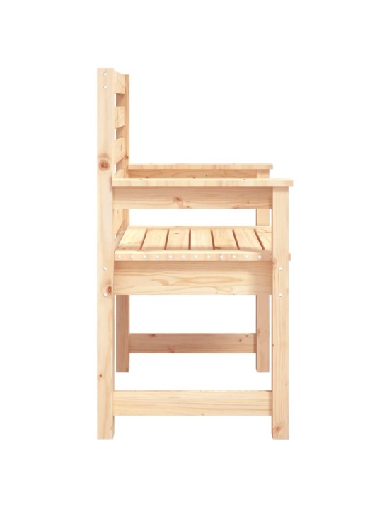 Puutarhatuolit 2 kp 60x48x91 cm täysi mänty