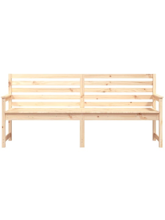 Puutarhapenkki 203,5x48x91,5 cm täysi mänty