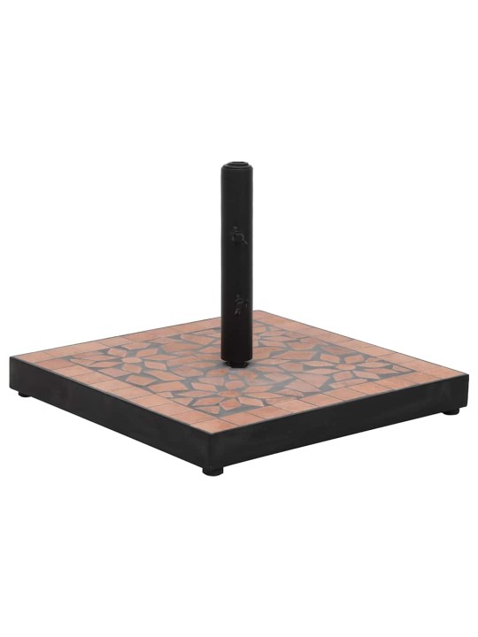 Aurinkovarjon jalka terrakotta neliö 12 kg