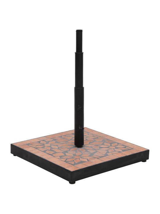 Aurinkovarjon jalka terrakotta neliö 12 kg