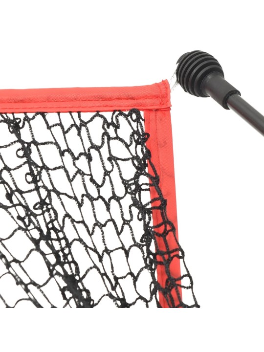Golf harjoitusverkko musta ja punainen 305x91x213 cm polyesteri