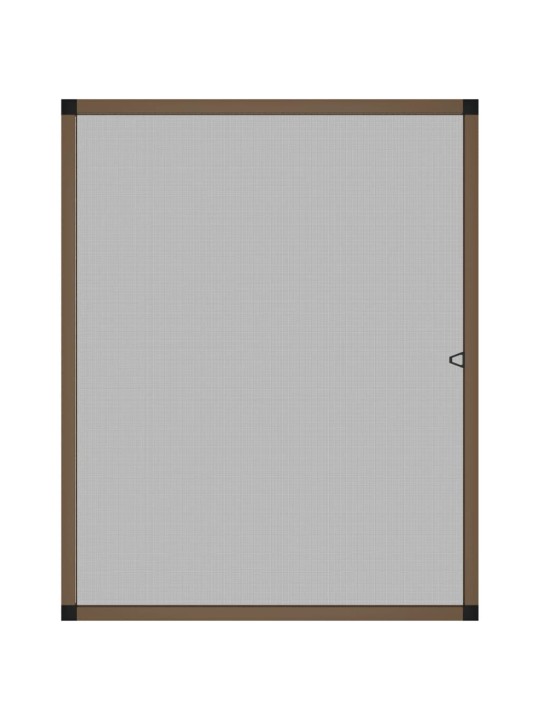Hyönteisverkko ikkunaan ruskea 80x100 cm