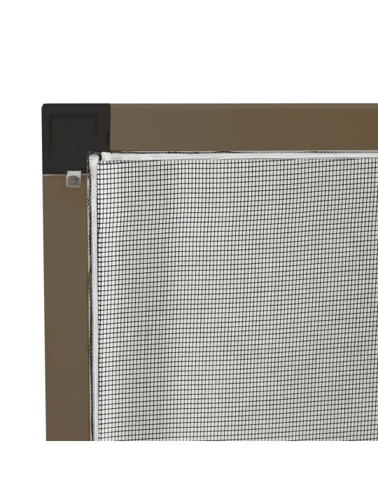 Hyönteisverkko ikkunaan ruskea 80x100 cm