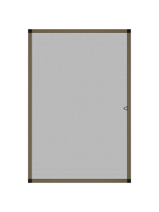 Hyönteisverkko ikkunaan ruskea 80x120 cm