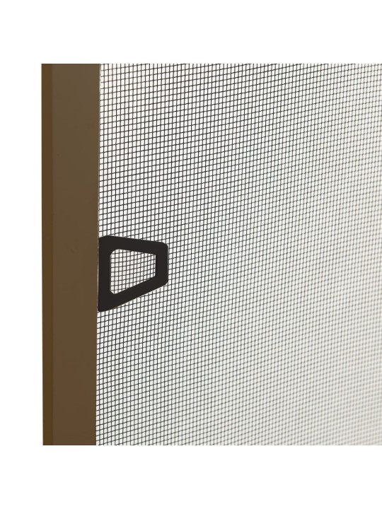 Hyönteisverkko ikkunaan ruskea 80x120 cm