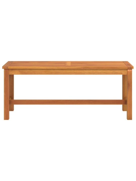 Puutarhapenkki 110x35x45 cm täysi akasiapuu