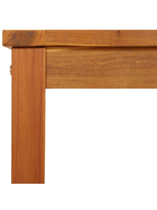Puutarhapenkki 110x35x45 cm täysi akasiapuu