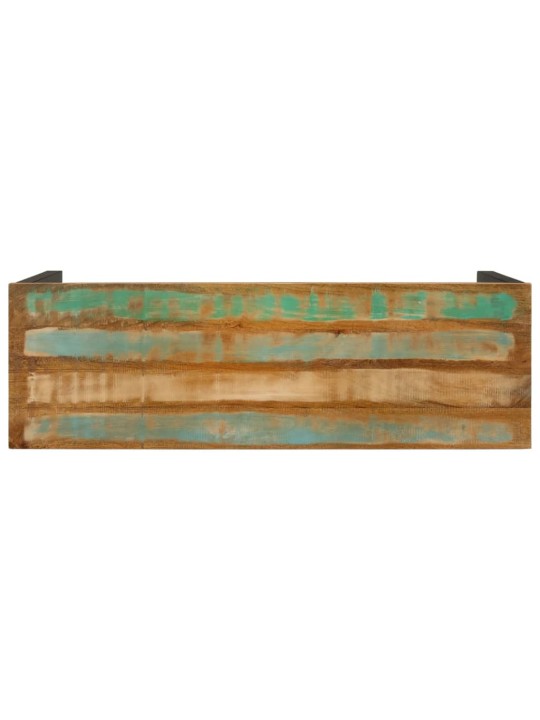 Konsolipöytä 110x35x75 cm kierrätetty täyspuu