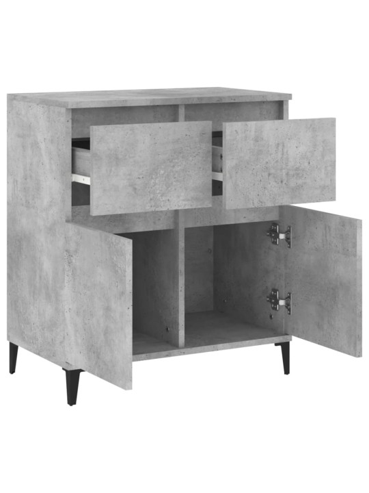 Senkki betoninharmaa 60x35x70 cm tekninen puu