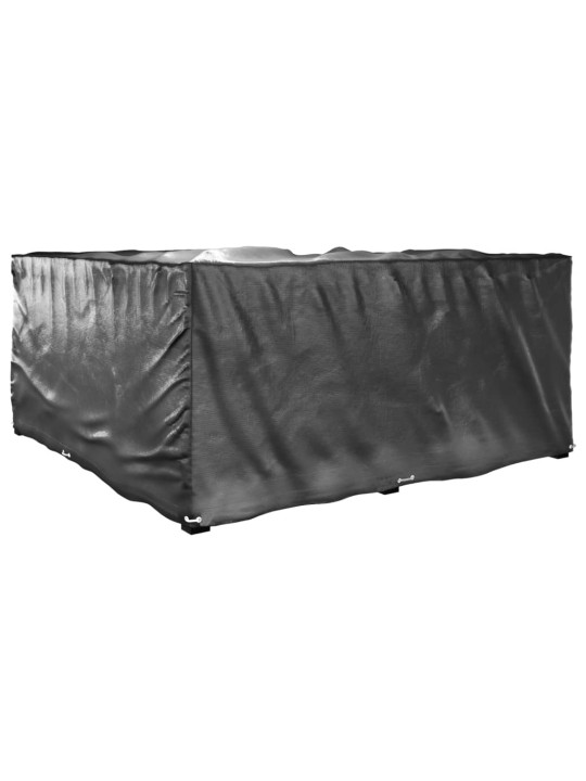 Ulkokalustesuojat 2 kpl L-muoto 16 purjerengasta 215x215x90 cm