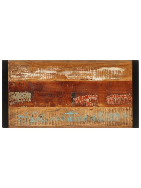 Baaripöytä 110x55x110 cm kierrätetty täyspuu