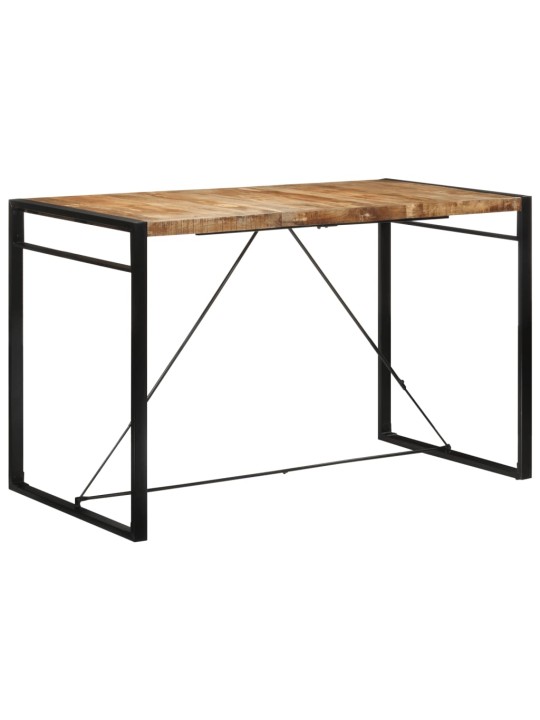 Baaripöytä 175x90x110 cm täysi karkea mangopuu