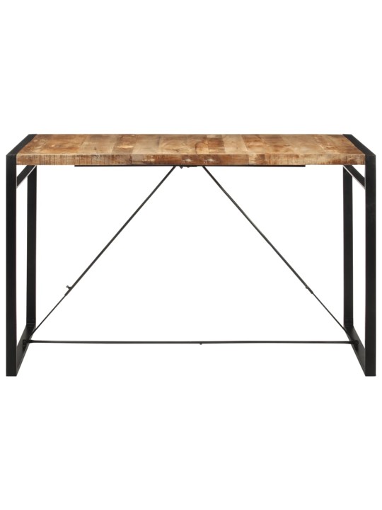 Baaripöytä 175x90x110 cm täysi karkea mangopuu