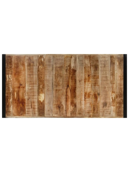 Baaripöytä 175x90x110 cm täysi karkea mangopuu