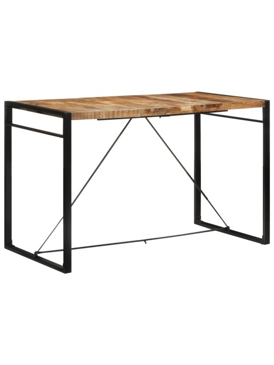 Baaripöytä 175x90x110 cm täysi karkea mangopuu
