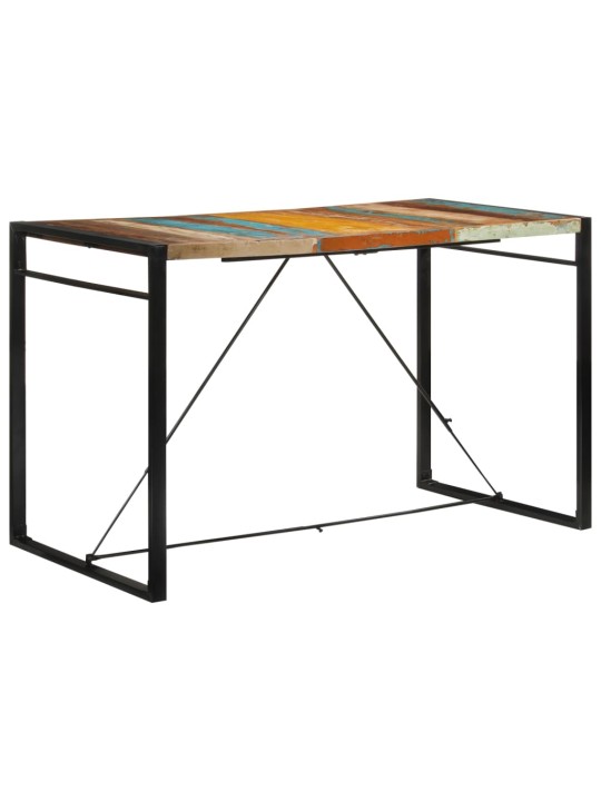 Baaripöytä 175x90x110 cm kierrätetty täyspuu