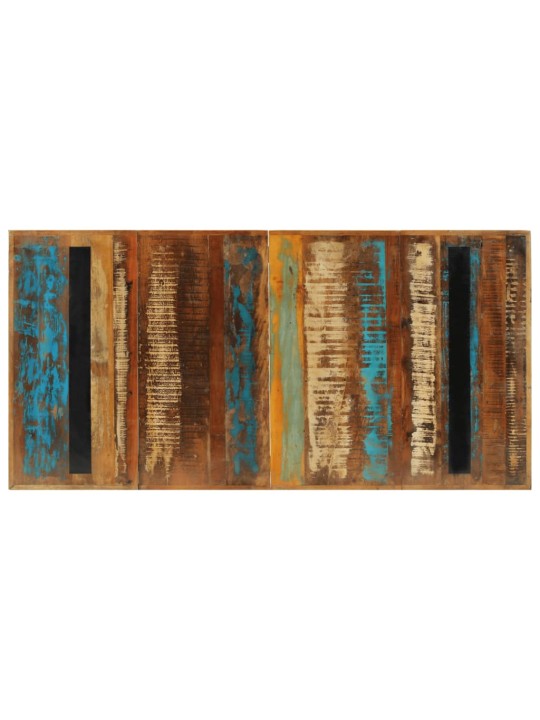 Ruokapöytä 180x90x73 cm kierrätetty täyspuu