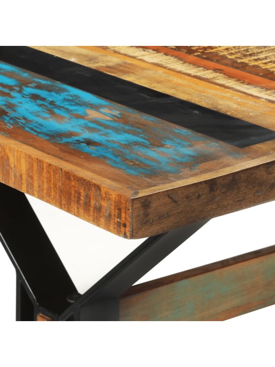 Ruokapöytä 180x90x73 cm kierrätetty täyspuu