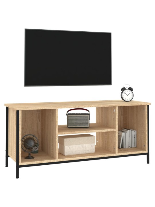 TV-taso Sonoma-tammi 102x35x45 cm tekninen puu