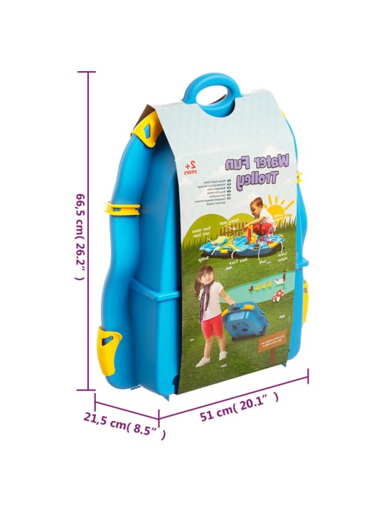 Water fun vaunu vesileikkeihin 51x21,5x66,5 cm polypropeeni