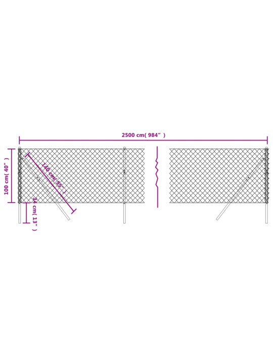 Verkkoaita vihreä 1x25 m