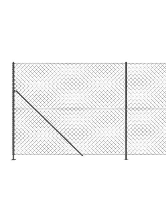 Verkkoaita laipalla antrasiitti 1,6x10 m