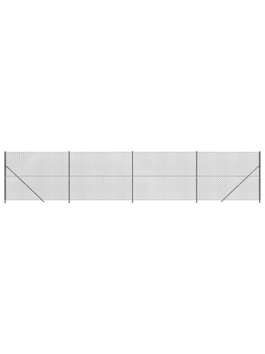 Verkkoaita laipalla antrasiitti 2,2x10 m