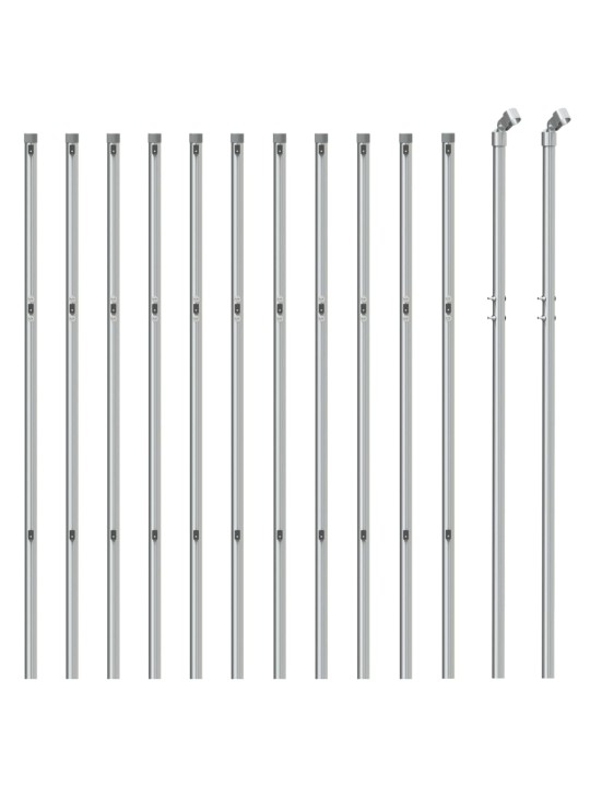 Verkkoaita hopea 1x25 m