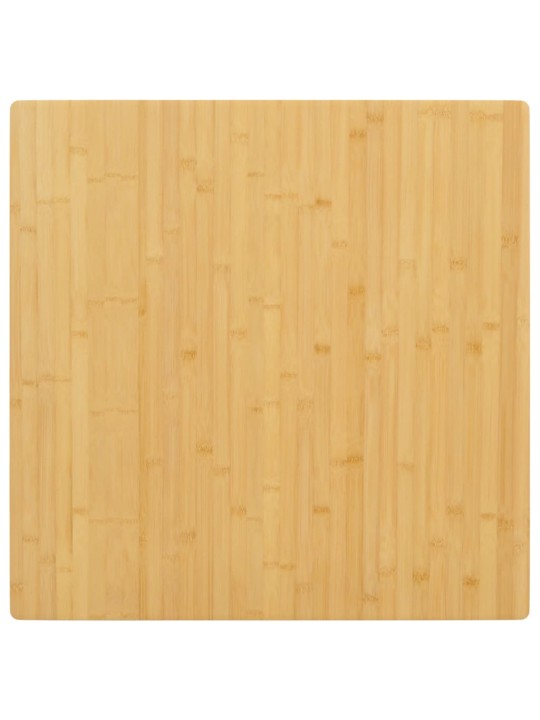 Pöytälevy 70x70x2,5 cm bambu